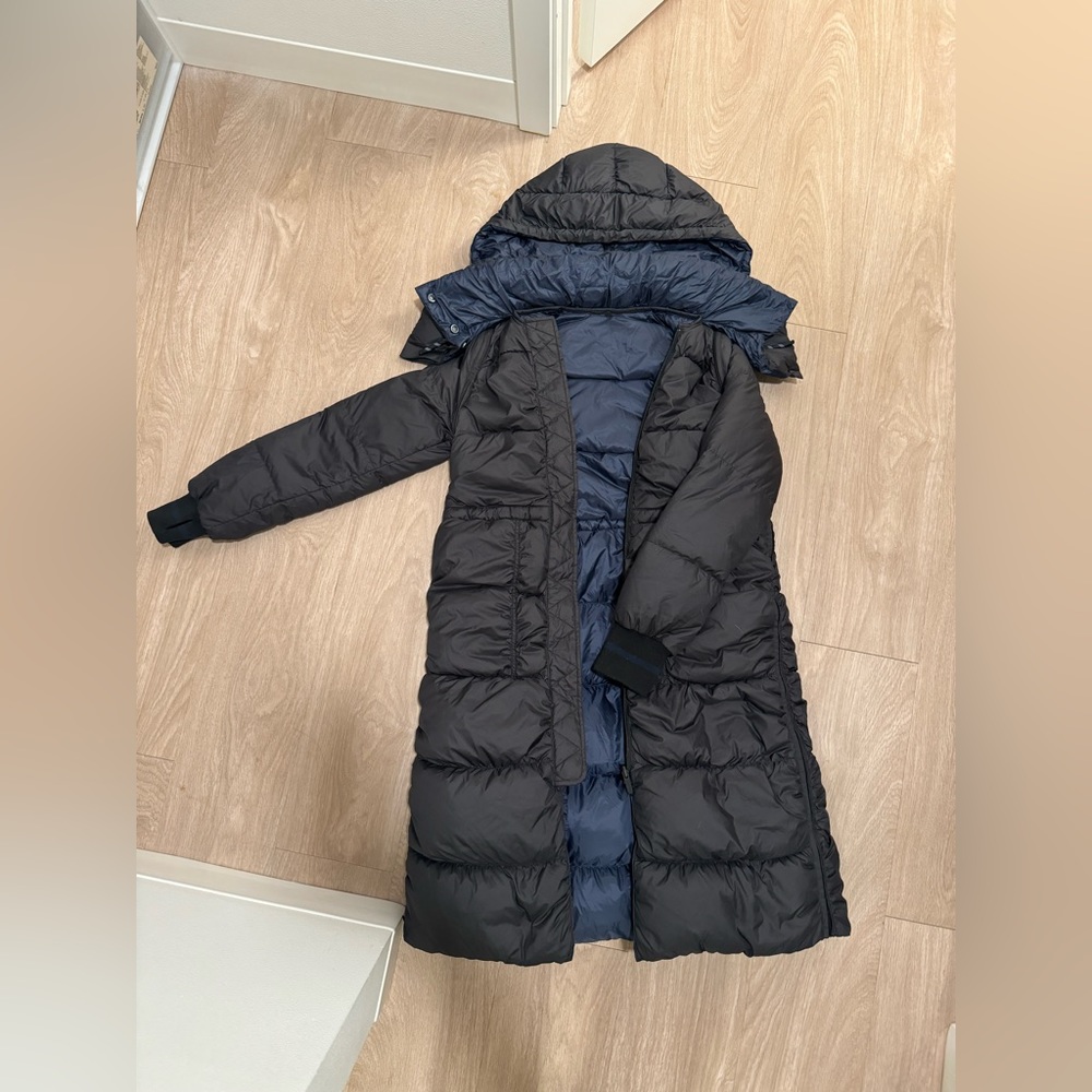 Lululemon Roksanda Inner Expanse Infinity Puffer Coat Black True Navy Size L